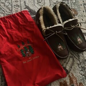 KJP Kiel Jame Patrick Log Cabin Men’s Slippers size 9.5